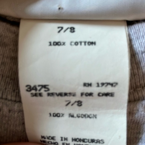 Girls basic edition gray teddy bear tee - Picture 5 of 8